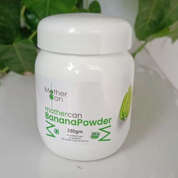 Mothercan Banana Powder 250g | Probiotic | Natural Flavour | Fiber Rich