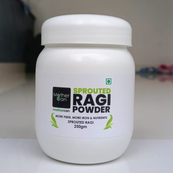 Mothercan Sprouted Ragi Powder (250g) – Boosted Nutrition by Sprouting