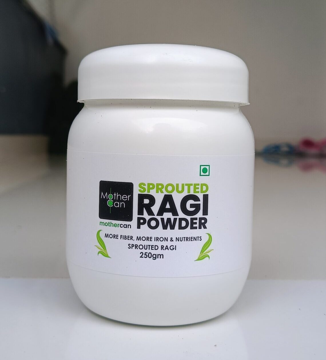 Mothercan Sprouted Ragi Powder (250g) – Boosted Nutrition by Sprouting