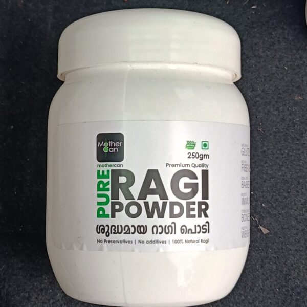 Mothercan Pure Ragi Powder 250g | healthy breakfast | Baby food | High Fiber Content